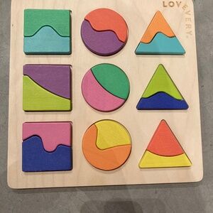 Lovevery Land and Sky Two Part Puzzle Board